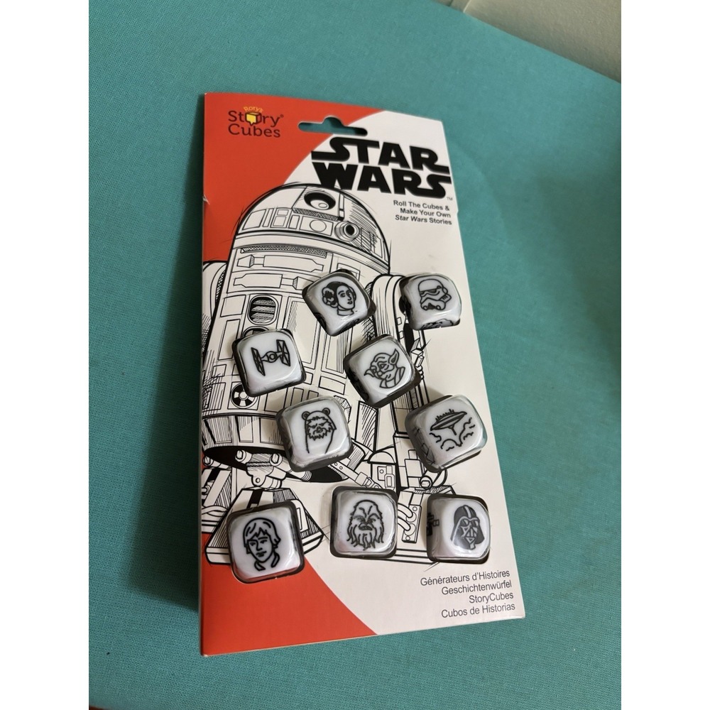 New Star Wars Rory's Story Cubes Storytelling Game/RPG Generator